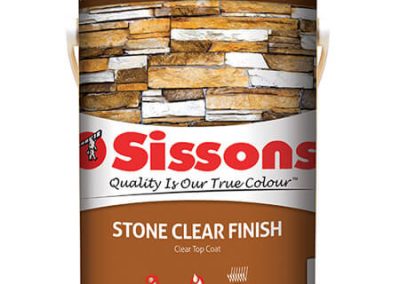 Sissons Stone Clear Finish